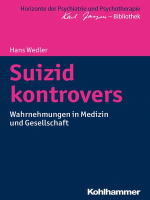cover image of Suizid kontrovers